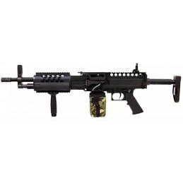 REPLIQUE LONGUE 6MM LMG NOIRE