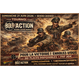 Tournoi Bolt Action le...